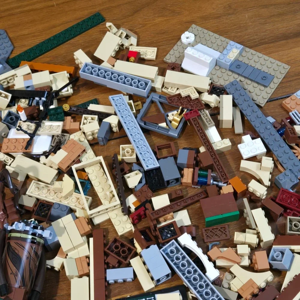 LEGO Harry Potter 3+ lb Parts Lot Partial Sets Ford Anglia Castle Pieces